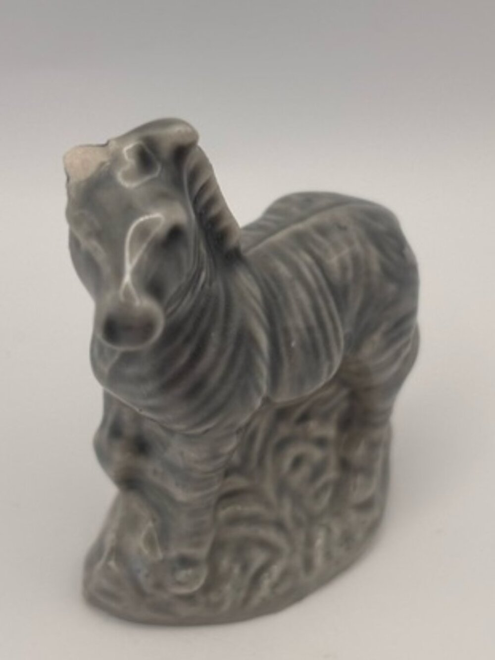 Wade England, Vintage Miniature Zebra Figurine, Ceramic Sculptures